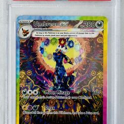 Umbreon ex SIR - 2025 Pokemon Prismatic Evolutions - PSA 9 Mint