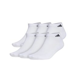 adidas mens Athletic Cushioned Low Cut Socks (6-pair) size L 