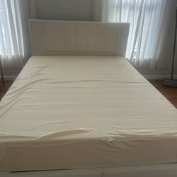 Queen sized Bed And Mattress 