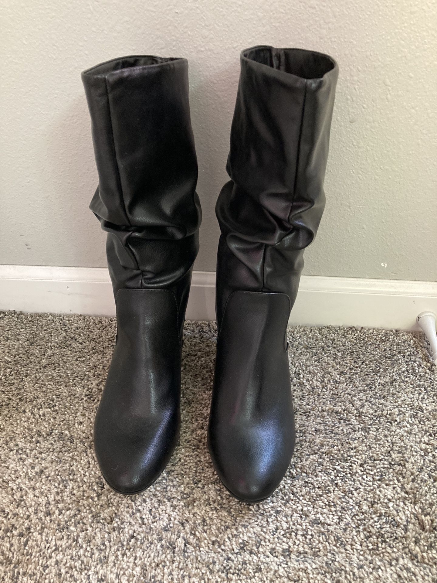Leather Boot.