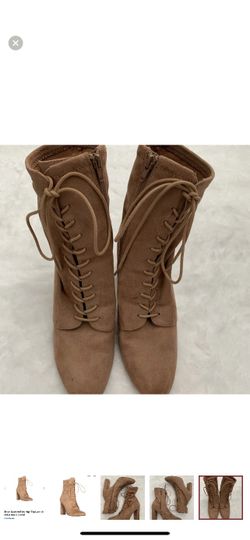 Steve Madden Lace Up  Booties