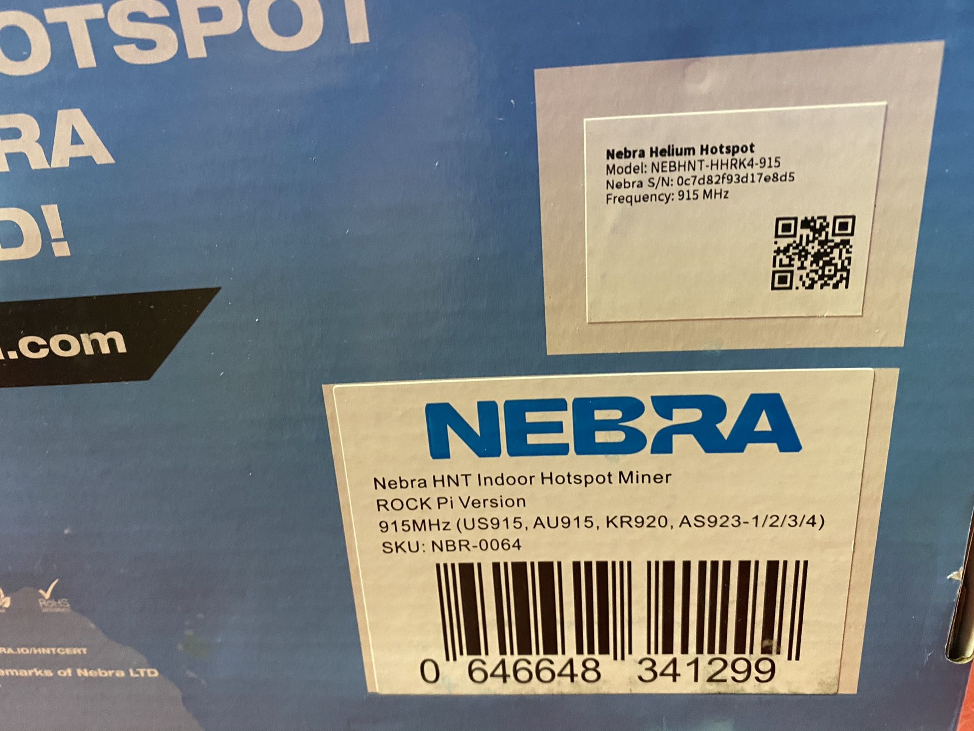 Nebra Hnt Crypto Hotspot Miner 915 Mhz