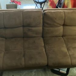 Brown Futon