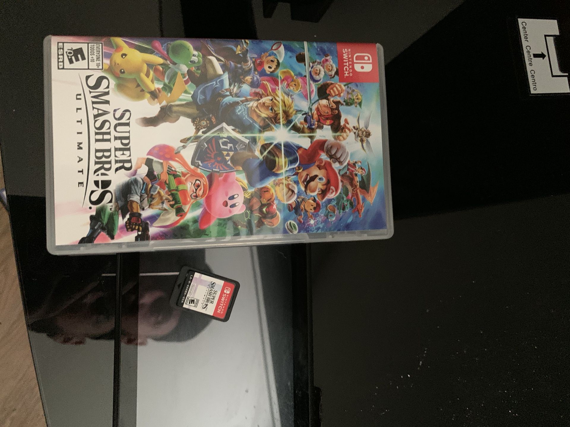 Nintendo Switch with Joy Cons + Dock + Pro Controller + Super Smash