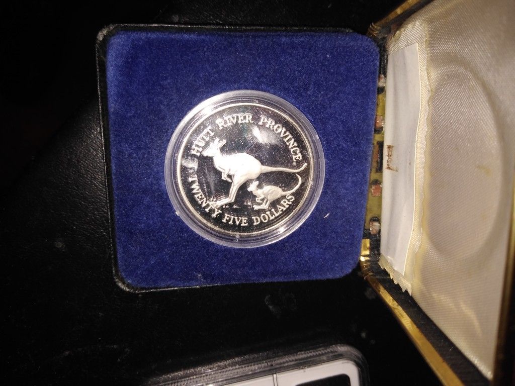1986 Australia Hutt River Province $25 Silver Proof BU