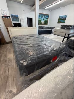 New  14” Queen Luxurious  Feel Hybrid CoolGel Mattress ⭐️ Finance with $0 down ⭐️ Take Home same day  🚚