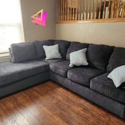 L Shape Altari 2 Piece Laf Sectional Couch With Chaise| Color Options | Great Financing Options @ Fastest Delivery 🚚