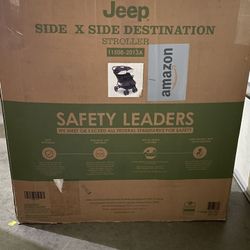 New Jeep Side by Side Stroller