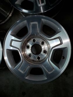 Wheels 17 . Only . OEM Silverado