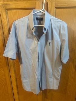 Religion Clothing Men’s Short Sleeve Button Down Shirt - Mint Condition - Size Large