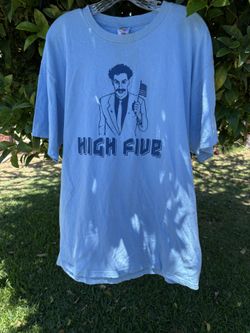 Y2K Vintage Borat High Five 2007 Movie Promo Shirt