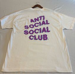 Anti Social Social Club White Graphic Tee