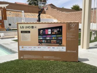 50UA77 50” LG Smart 4k LED Uhd Tv 