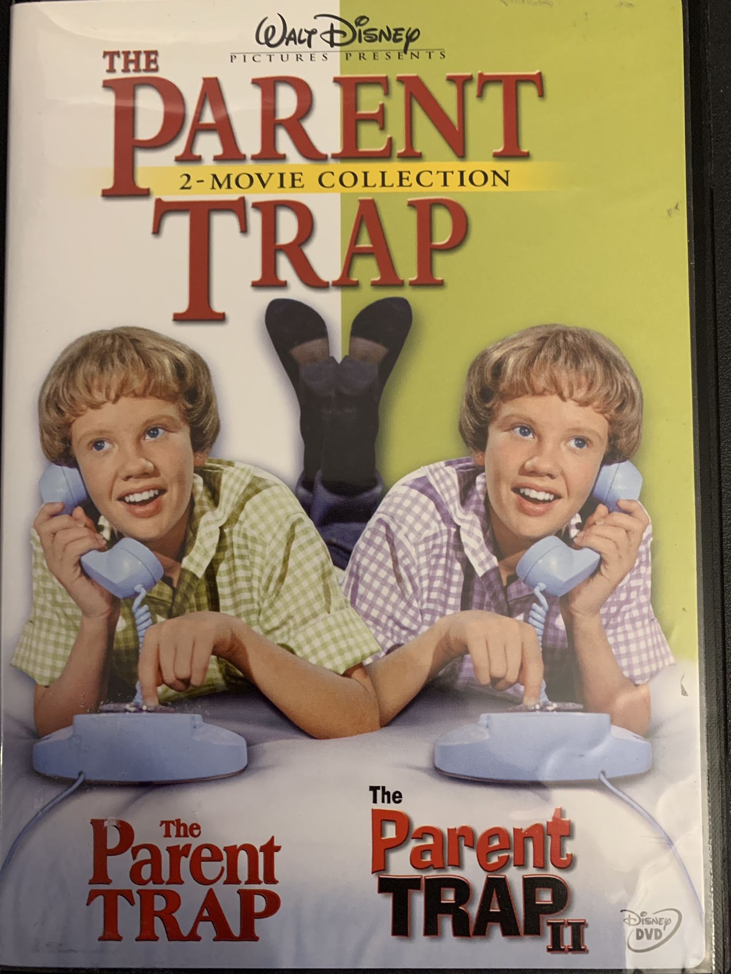 Disney’s The PARENT TRAP Double Feature (DVD) 2-Movies!