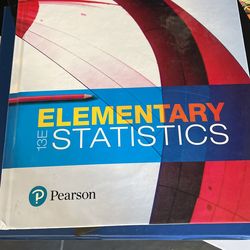Pearson Elementary Statistics