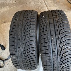 Snow Tires (2).  20”.   255/45R20