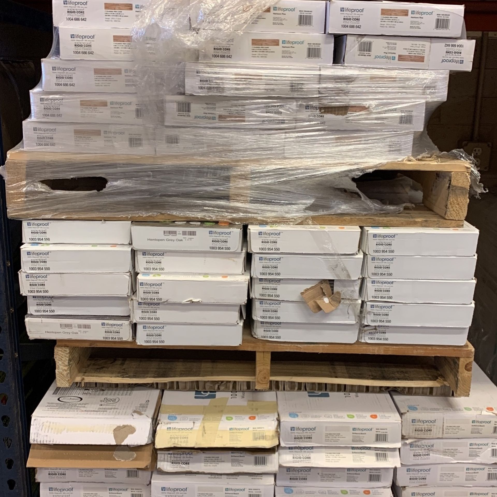 20boxes Of Life Proof Vinyl Flooring In Henlopen Grey Oak 351sq Feet