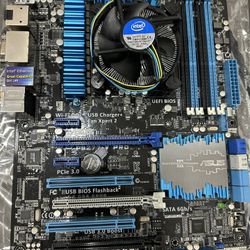 ASUS P8Z77 V PRO + i5 3570 CPU Heatsink DDR3 LGA 1155 Intel Z77 VGA DVI HDMI ATX