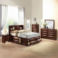 Queen Storage Bed