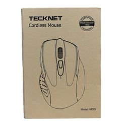 Tecknet Purple Wireless Bluetooth Mouse 6 Button M003