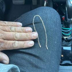 8 In Silver Bracelet