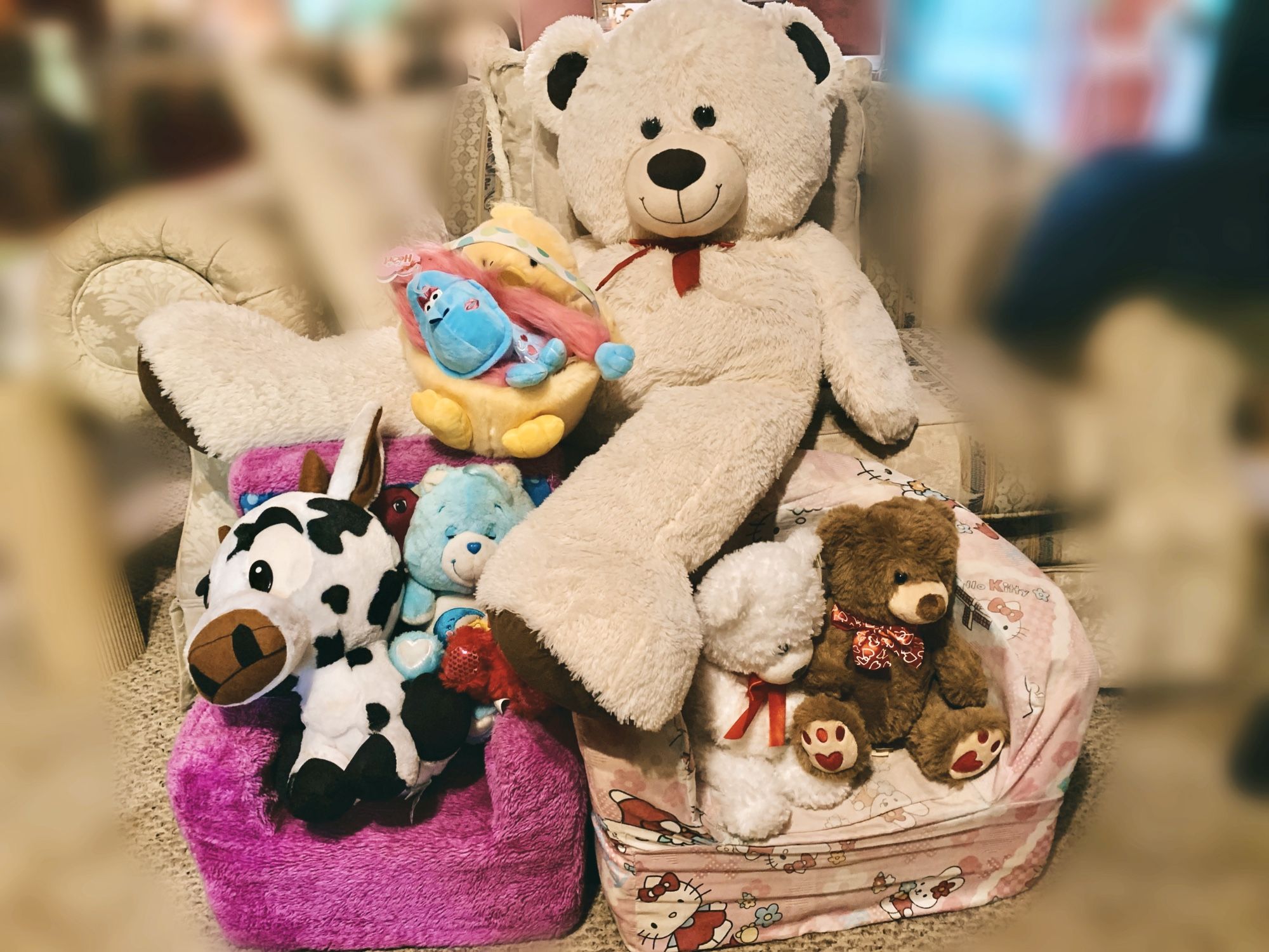 Giant White Teddy Bear Stuffed Animals Plush Toy ,,,Diferentes Monos de Peluche