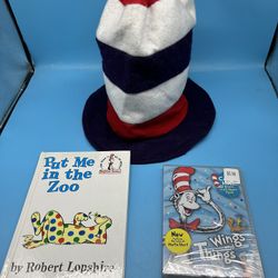 Dr Seuss Hat, Book & DVD 