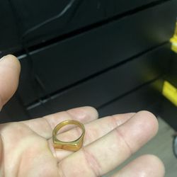 Ring Gold Plated 