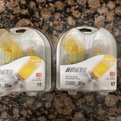 Hyper Yellow H7 Bulbs Qty 2 Sets