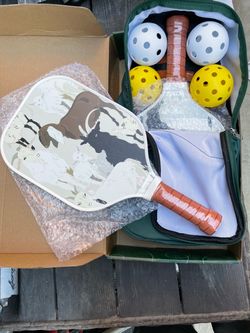 Goat pickle ball paddle set of 2