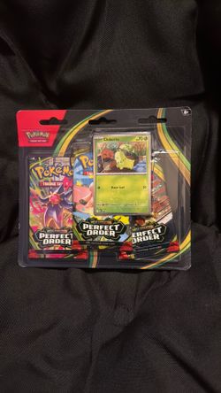 Pokémon perfect order 3 pack blister