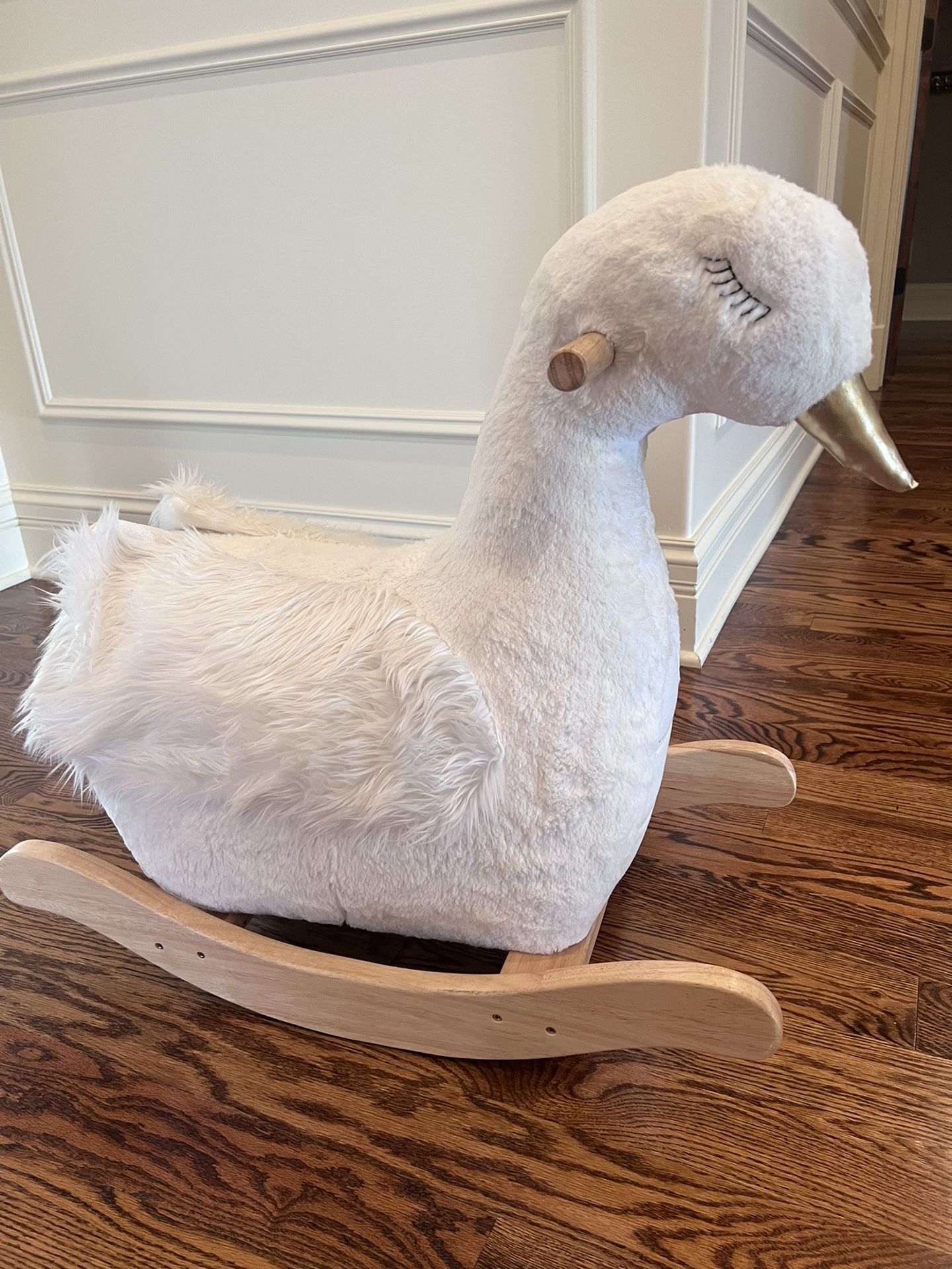 Pottery Barn Rocker Swan