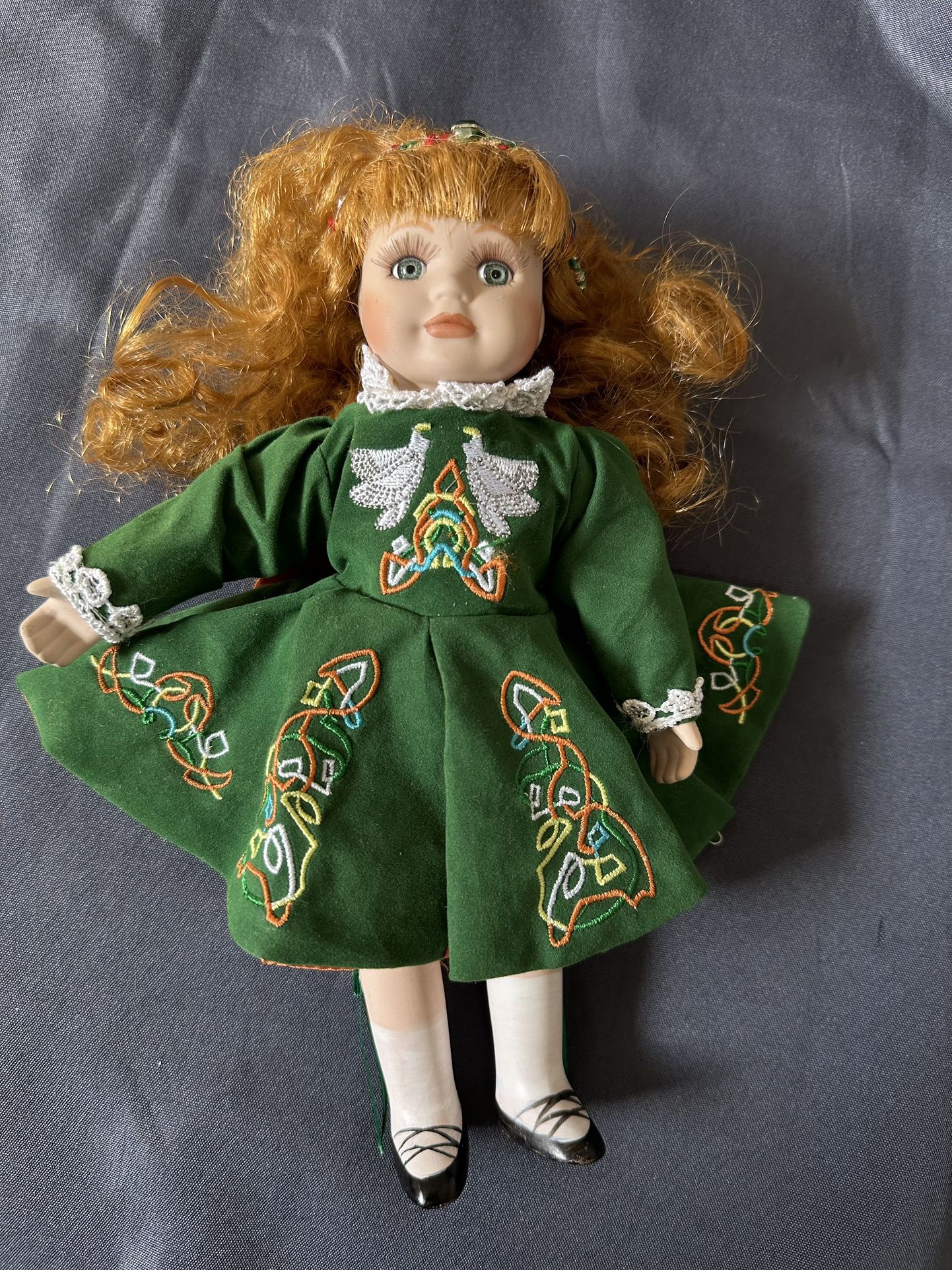 Vintage Maureen Irish Stepdancer Porcelain Doll Royalton Collection