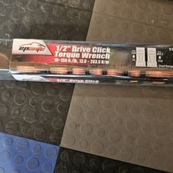 EPAuto 1/2-inch Drive Click Torque Wrench, 10-150 ft/lb, 13.6-203.5 N/m