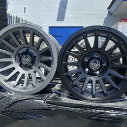 ICON RECON WHEELS SIZE 17x8.5.  