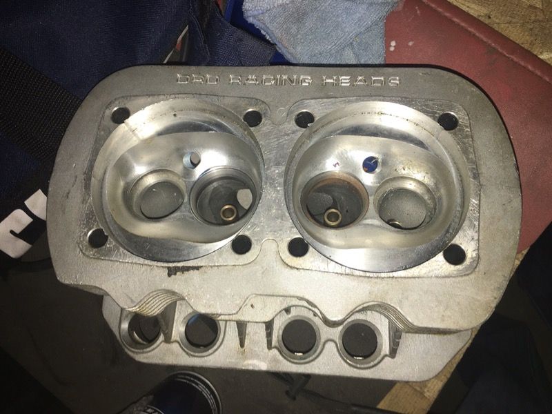 VW aluminum DRD racing heads
