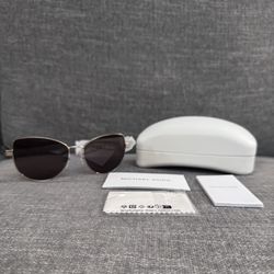 Michael Kors Brown and Gold Cat-Eye Sunglasses