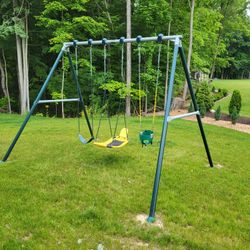 Sportspower 10' Metal Swing Set