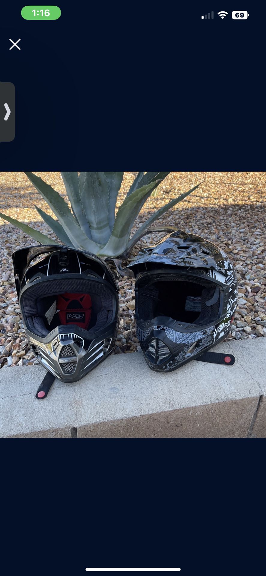 fox and oneal  helmets 