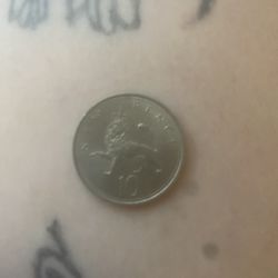 Real Gemstone Uncut And Coins 