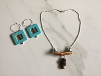 Handcrafted Earrings & Necklace