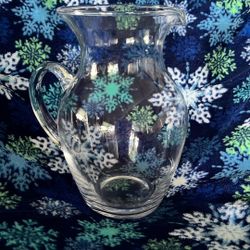 GLASS PITCHER