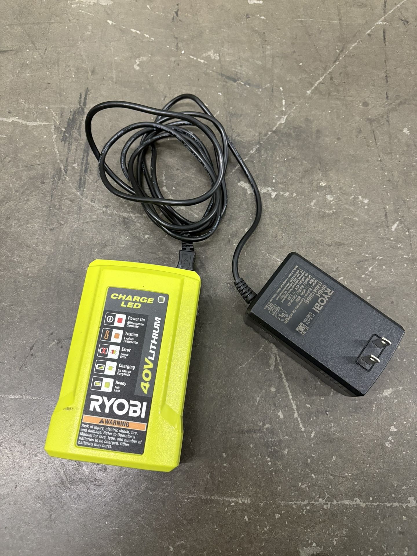 Ryobi 40V Charger
