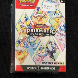 * BRAND NEW -  Pokemon TCG Scarlet & Violet Prismatic Evolutions Booster Bundle New SEALED!