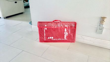 Houghton Mifflin Harcourt Red Zippered Carry Bag