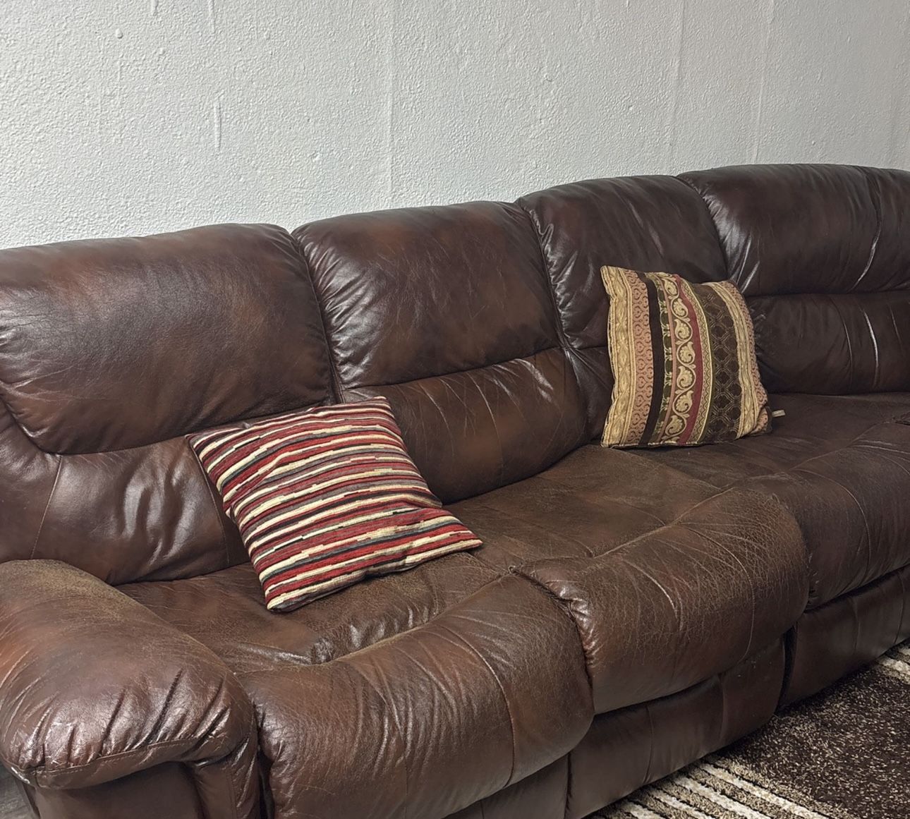 Leather Couch
