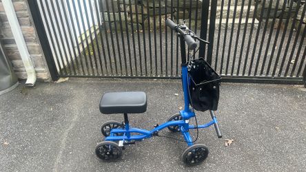 Blue Knee Scooter