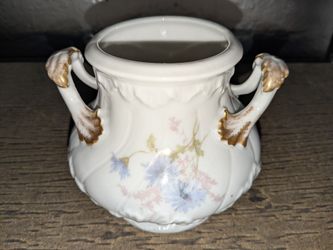 Antique Haviland Limoges France Bowl Vase Cornflowers French