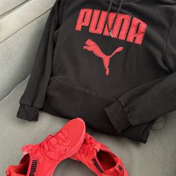 Puma Hoodie & Tennis Shoes