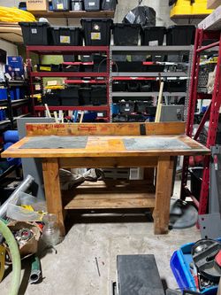 Wood Tradesman Work Bench